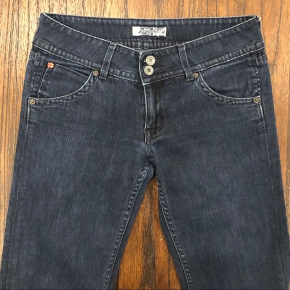 Hudson Double Button Flare Jeans - Picture 10 of 16